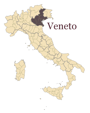 Wina Piwnicy Smaków - region Veneto