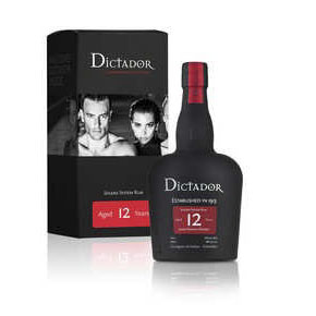 RUM DICTADOR 12YO 40% 700 ml