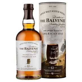 WHISKY BALVENIE 12YO AMERICAN OAK 43% 700 ml