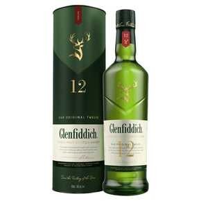 WHISKY GLENFIDDICH 12YO SINGLE MALT 40% 700 ml